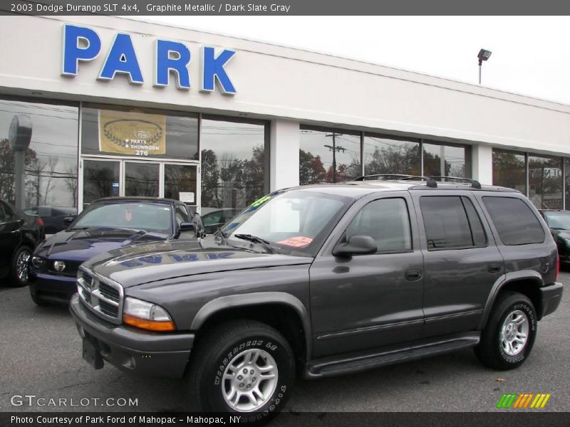 Graphite Metallic / Dark Slate Gray 2003 Dodge Durango SLT 4x4