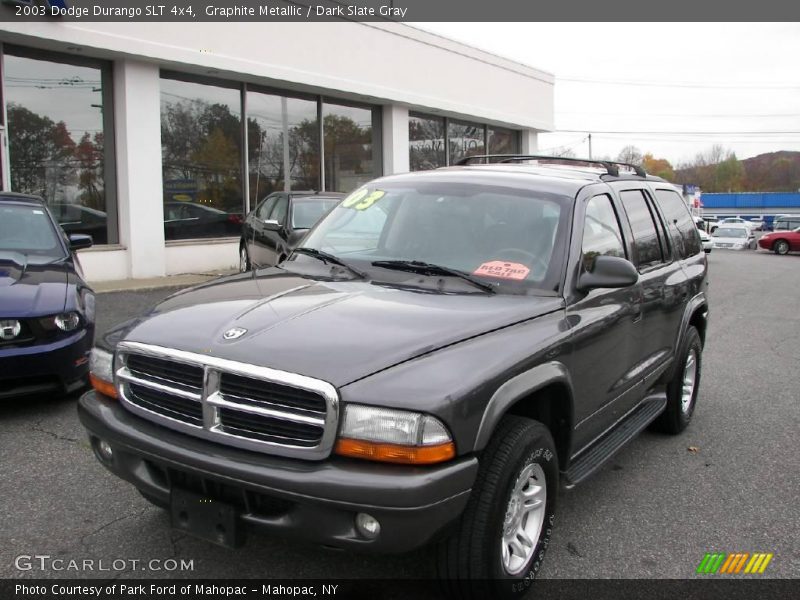 Graphite Metallic / Dark Slate Gray 2003 Dodge Durango SLT 4x4