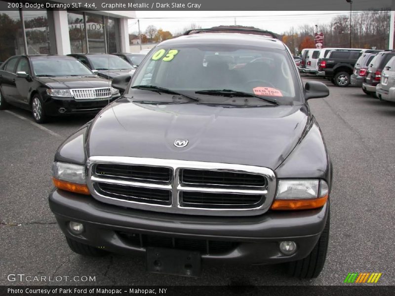 Graphite Metallic / Dark Slate Gray 2003 Dodge Durango SLT 4x4