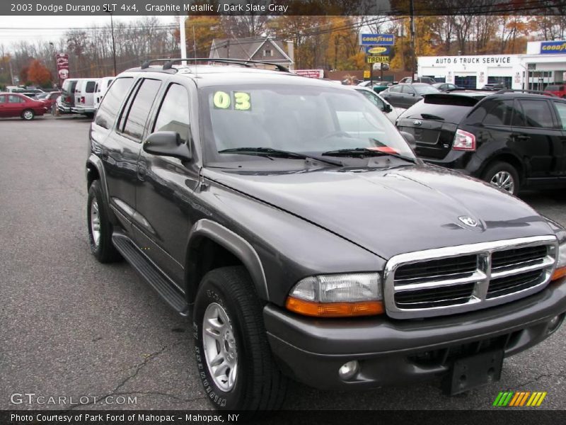Graphite Metallic / Dark Slate Gray 2003 Dodge Durango SLT 4x4