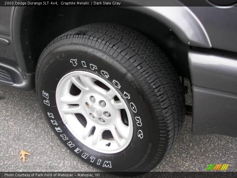 Graphite Metallic / Dark Slate Gray 2003 Dodge Durango SLT 4x4