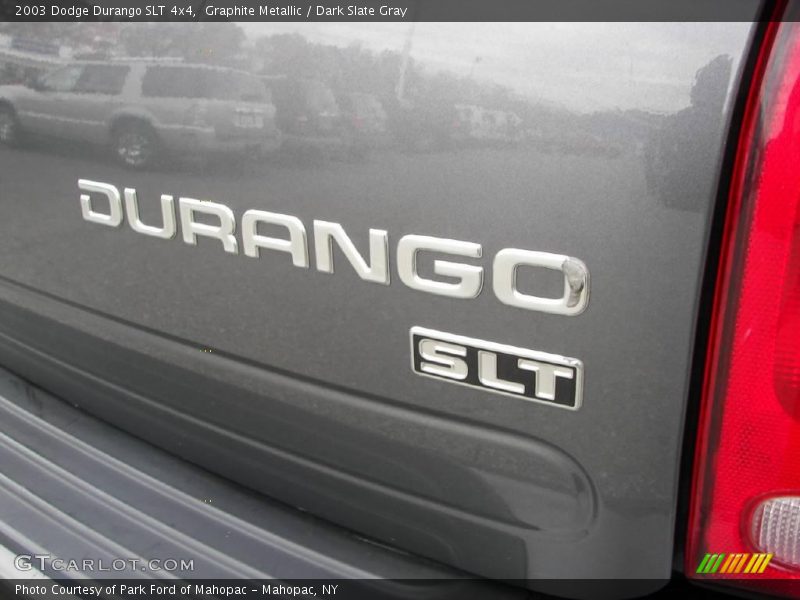 Graphite Metallic / Dark Slate Gray 2003 Dodge Durango SLT 4x4