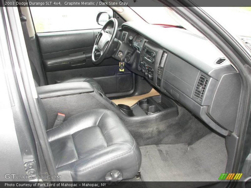 Graphite Metallic / Dark Slate Gray 2003 Dodge Durango SLT 4x4