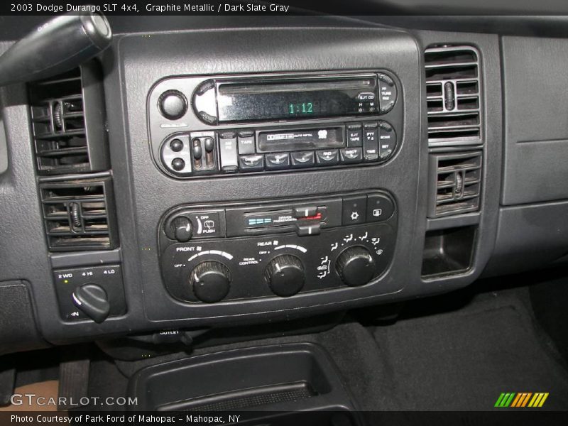 Graphite Metallic / Dark Slate Gray 2003 Dodge Durango SLT 4x4