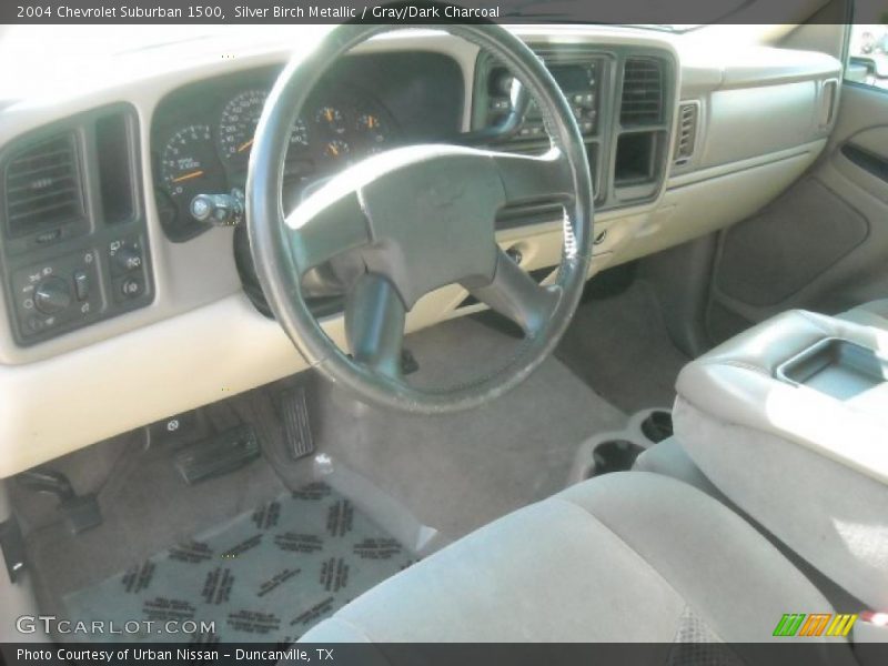 Silver Birch Metallic / Gray/Dark Charcoal 2004 Chevrolet Suburban 1500