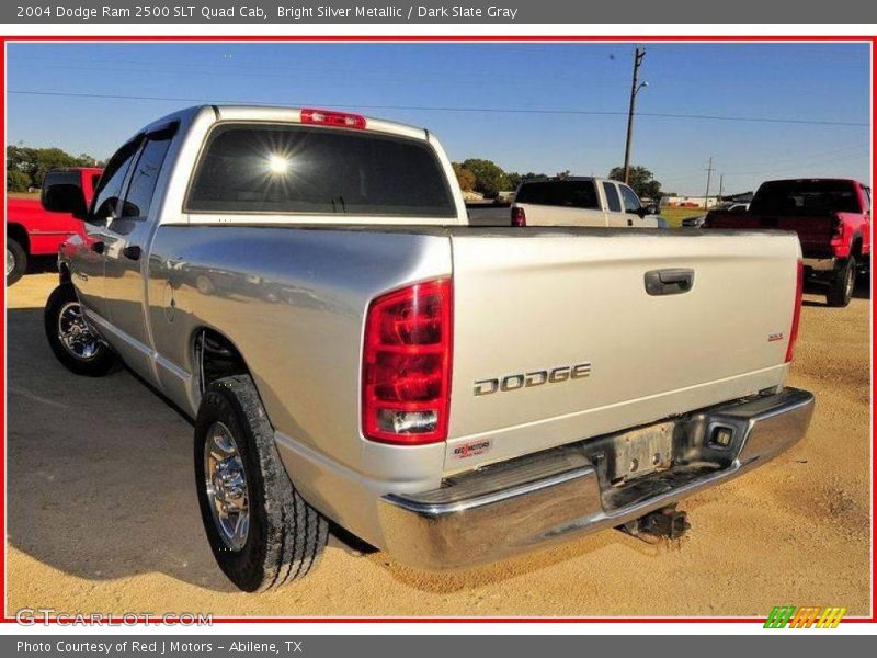Bright Silver Metallic / Dark Slate Gray 2004 Dodge Ram 2500 SLT Quad Cab