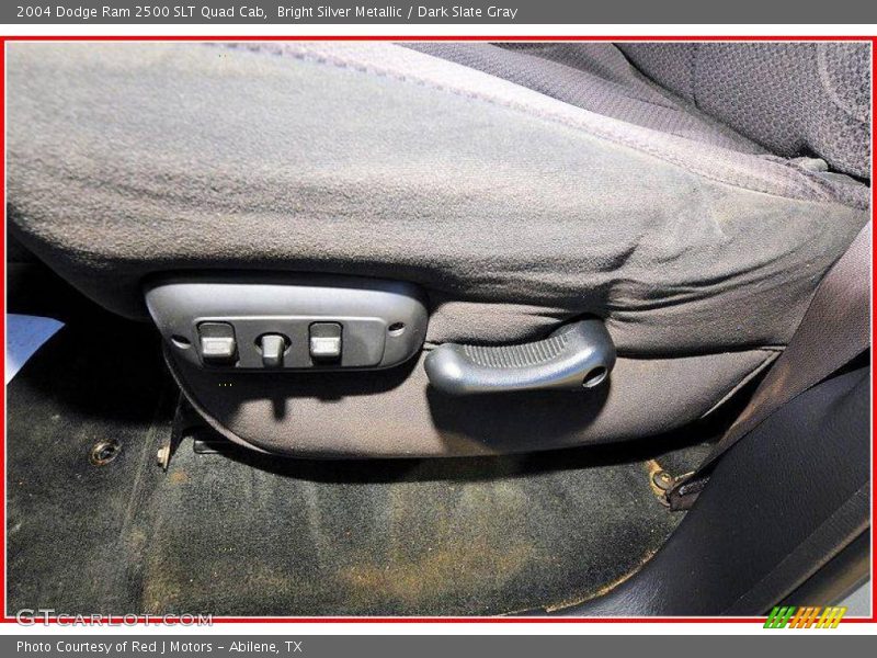 Bright Silver Metallic / Dark Slate Gray 2004 Dodge Ram 2500 SLT Quad Cab