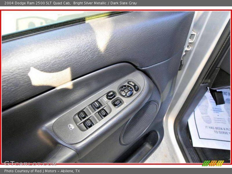 Bright Silver Metallic / Dark Slate Gray 2004 Dodge Ram 2500 SLT Quad Cab