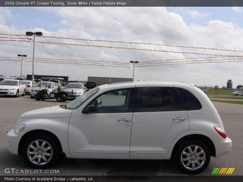 Stone White / Pastel Pebble Beige 2009 Chrysler PT Cruiser Touring