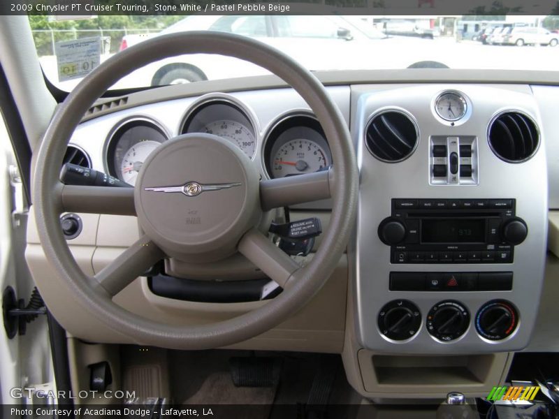 Stone White / Pastel Pebble Beige 2009 Chrysler PT Cruiser Touring
