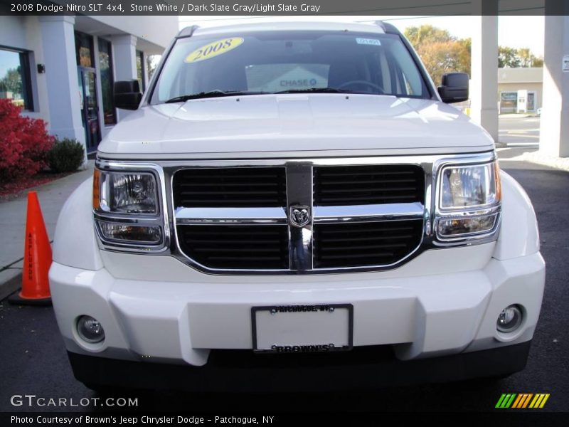 Stone White / Dark Slate Gray/Light Slate Gray 2008 Dodge Nitro SLT 4x4