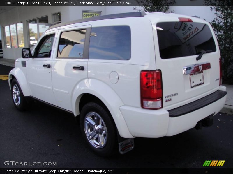 Stone White / Dark Slate Gray/Light Slate Gray 2008 Dodge Nitro SLT 4x4