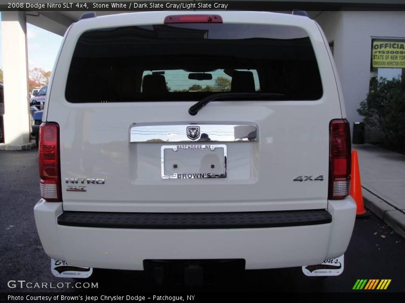 Stone White / Dark Slate Gray/Light Slate Gray 2008 Dodge Nitro SLT 4x4