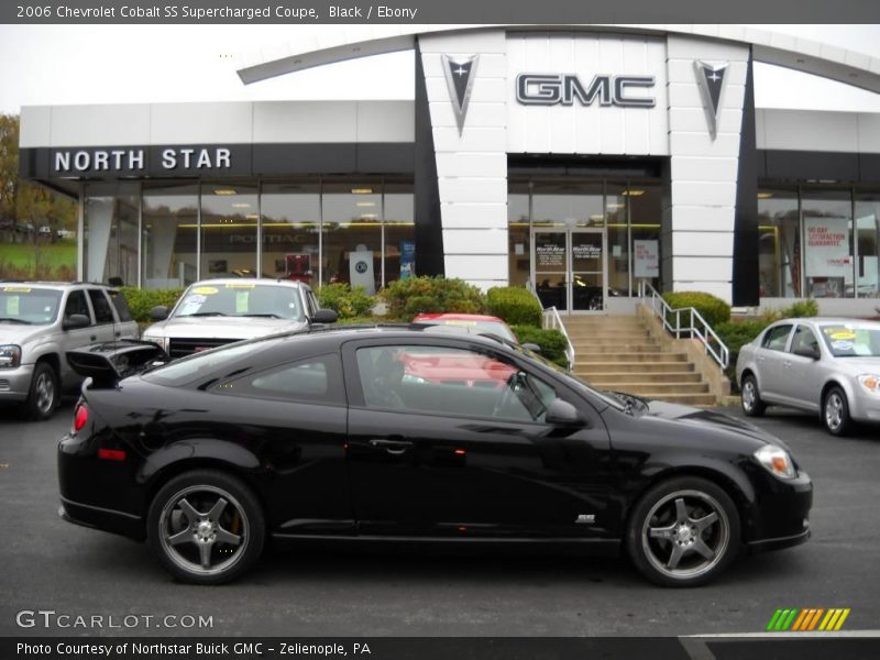 Black / Ebony 2006 Chevrolet Cobalt SS Supercharged Coupe