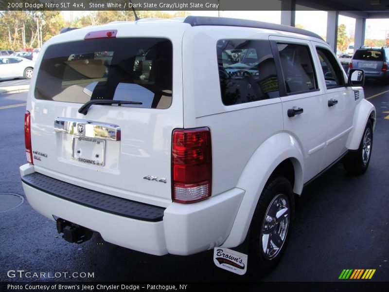 Stone White / Dark Slate Gray/Light Slate Gray 2008 Dodge Nitro SLT 4x4