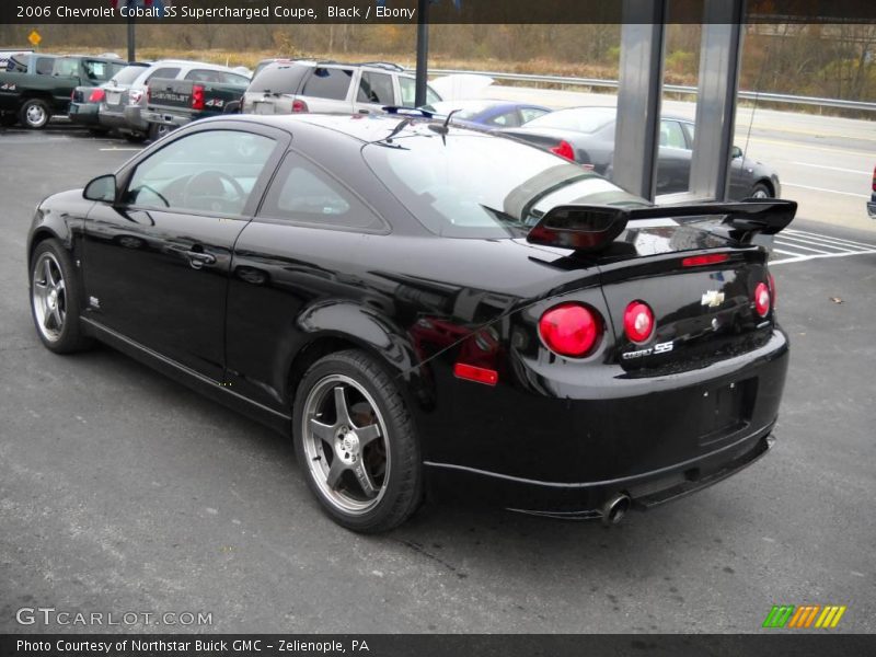 Black / Ebony 2006 Chevrolet Cobalt SS Supercharged Coupe