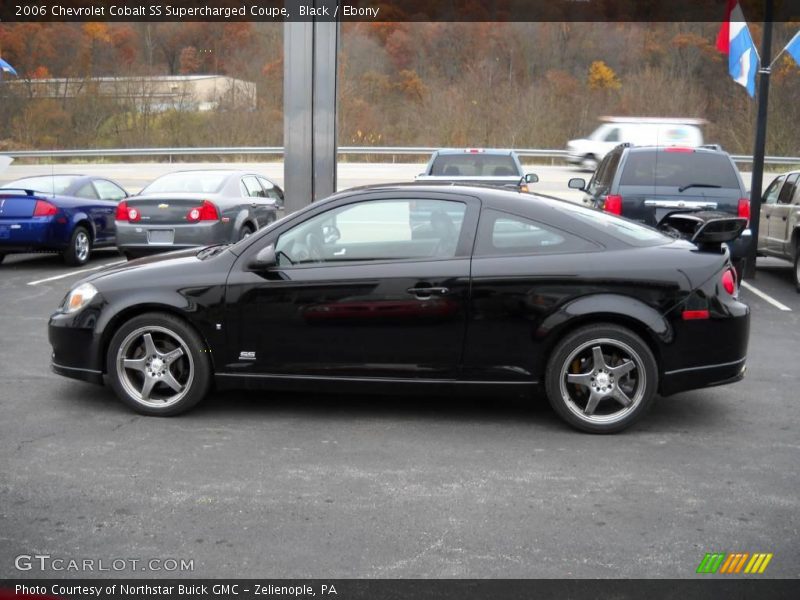 Black / Ebony 2006 Chevrolet Cobalt SS Supercharged Coupe