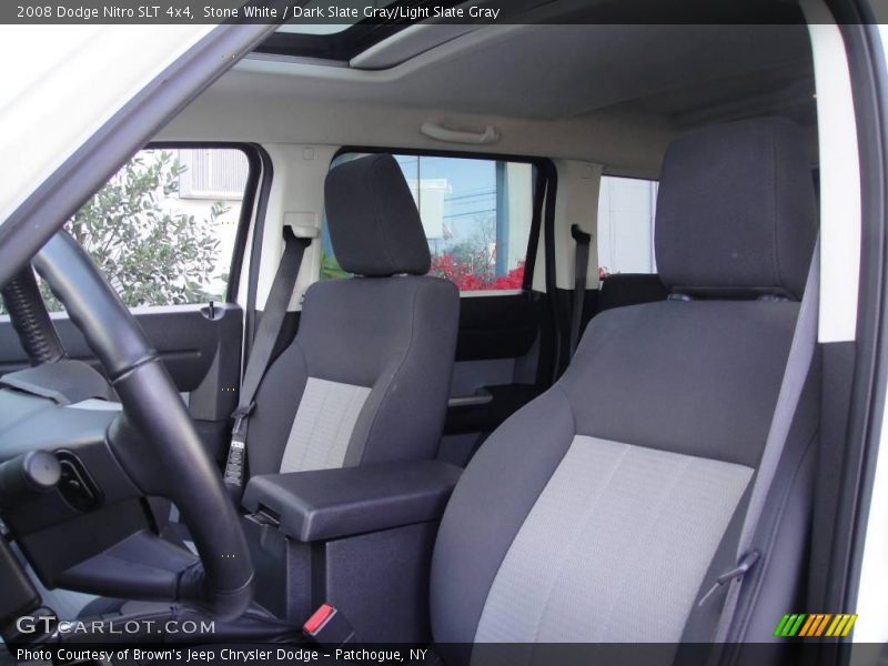 Stone White / Dark Slate Gray/Light Slate Gray 2008 Dodge Nitro SLT 4x4