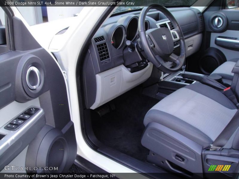 Stone White / Dark Slate Gray/Light Slate Gray 2008 Dodge Nitro SLT 4x4