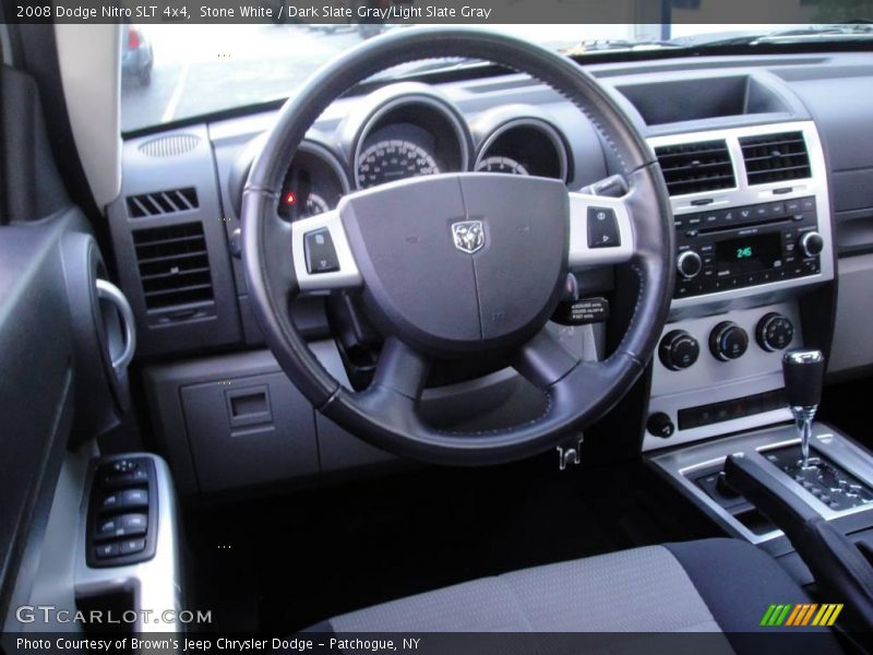 Stone White / Dark Slate Gray/Light Slate Gray 2008 Dodge Nitro SLT 4x4