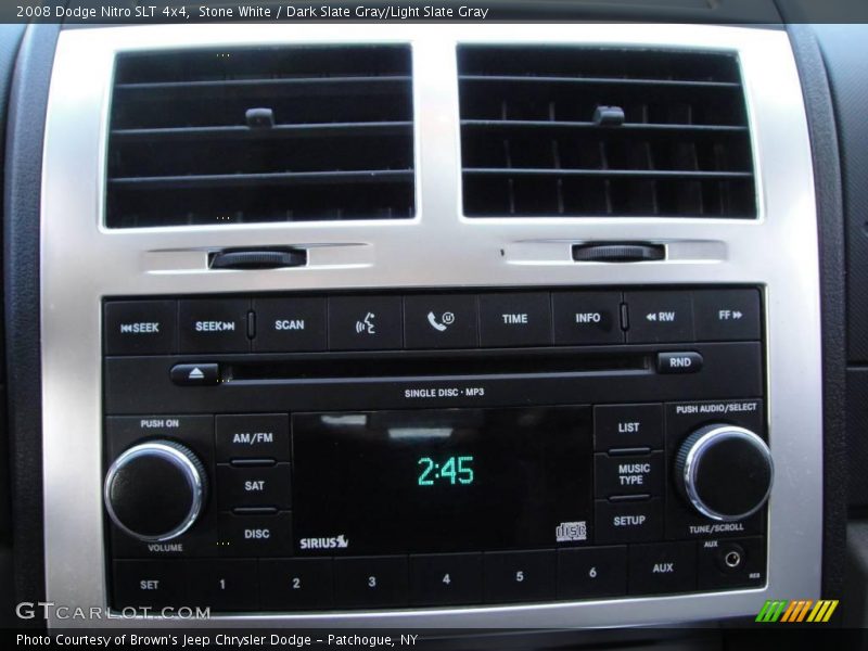 Stone White / Dark Slate Gray/Light Slate Gray 2008 Dodge Nitro SLT 4x4