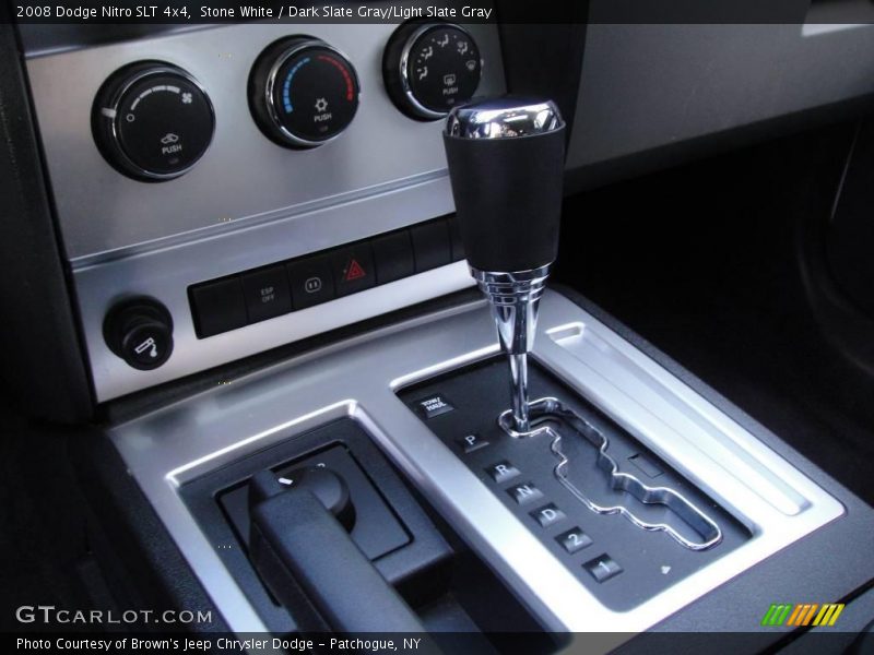 Stone White / Dark Slate Gray/Light Slate Gray 2008 Dodge Nitro SLT 4x4