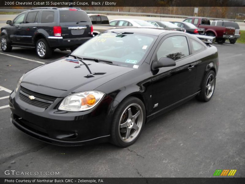 Black / Ebony 2006 Chevrolet Cobalt SS Supercharged Coupe