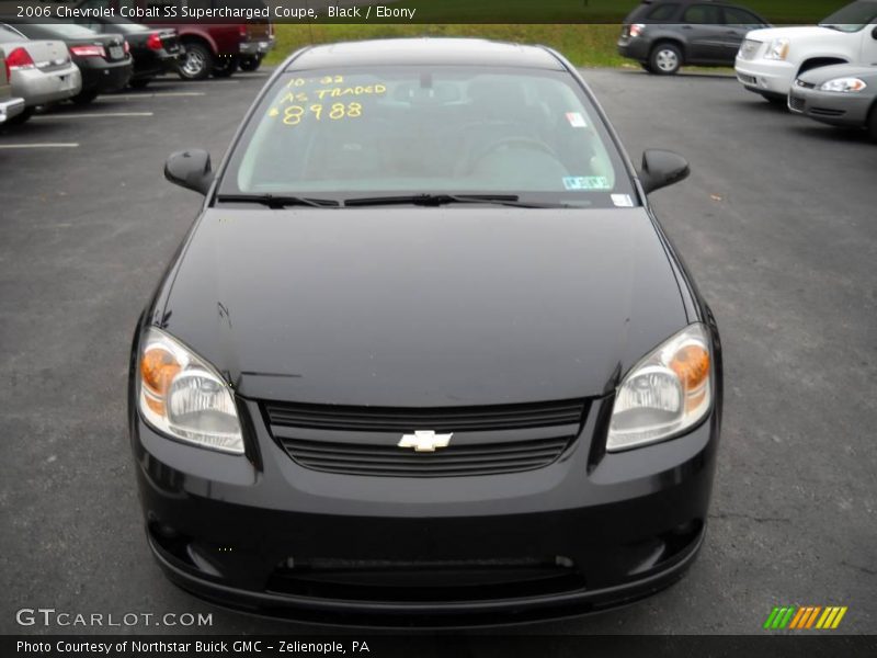 Black / Ebony 2006 Chevrolet Cobalt SS Supercharged Coupe