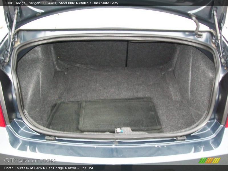 Steel Blue Metallic / Dark Slate Gray 2008 Dodge Charger SXT AWD