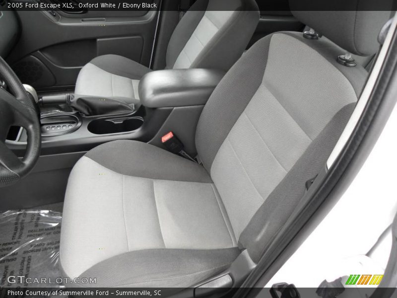 Oxford White / Ebony Black 2005 Ford Escape XLS