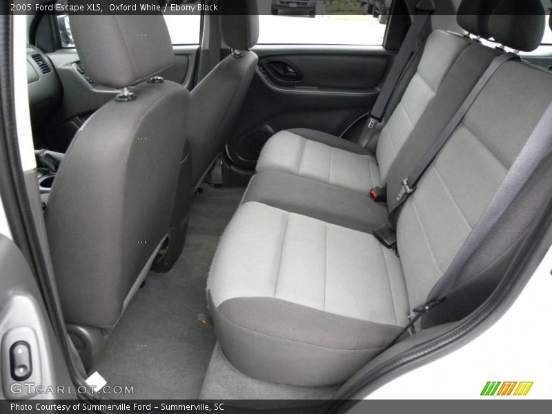 Oxford White / Ebony Black 2005 Ford Escape XLS