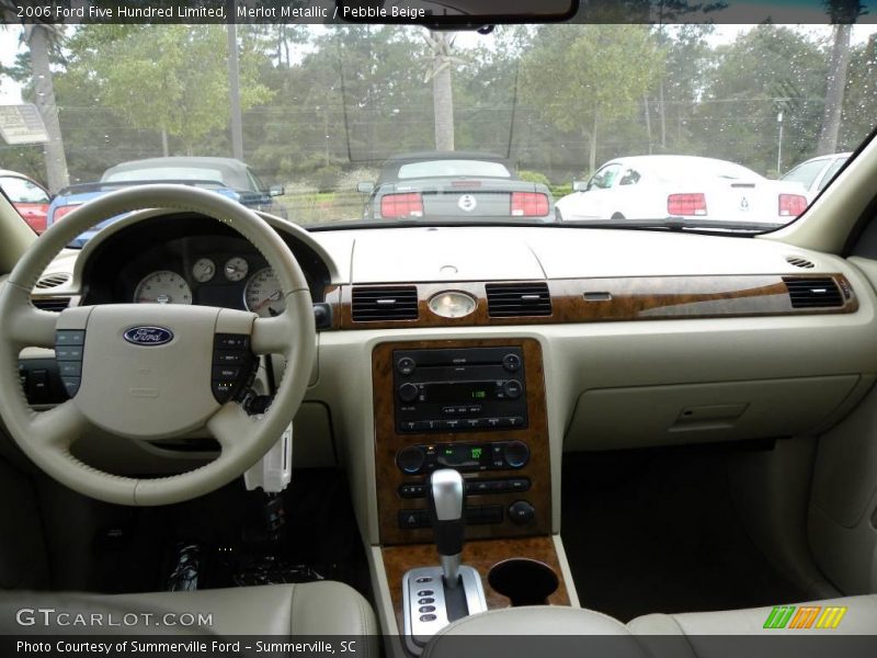 Merlot Metallic / Pebble Beige 2006 Ford Five Hundred Limited