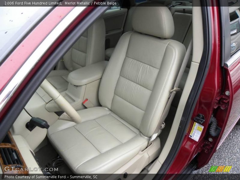 Merlot Metallic / Pebble Beige 2006 Ford Five Hundred Limited