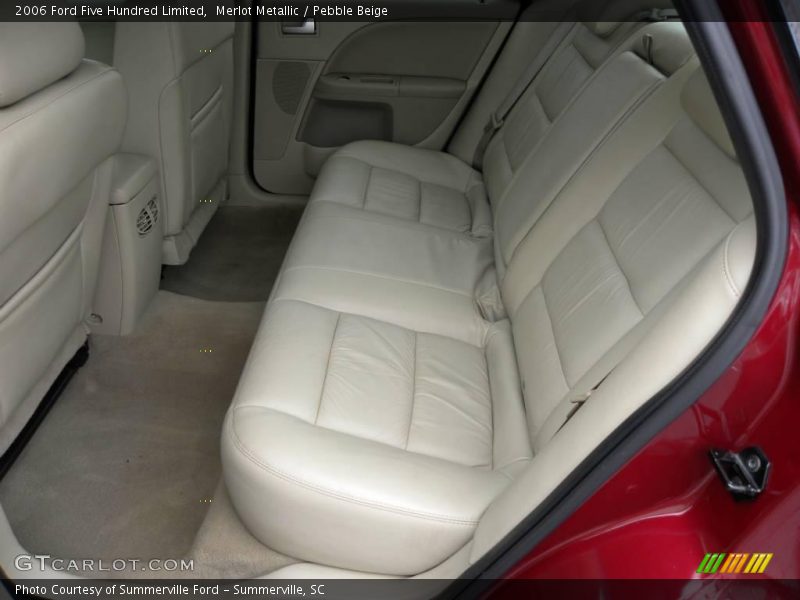 Merlot Metallic / Pebble Beige 2006 Ford Five Hundred Limited