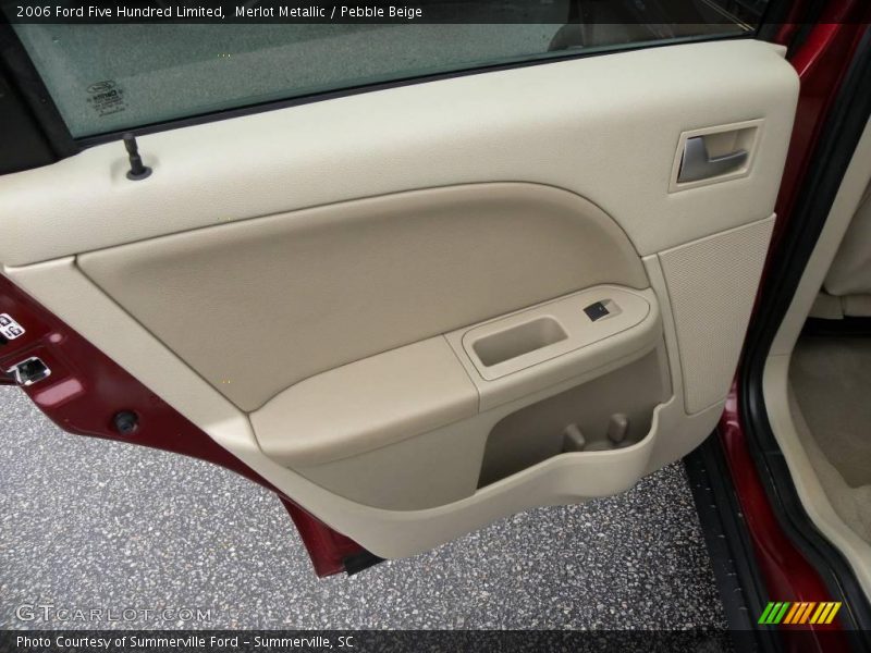 Merlot Metallic / Pebble Beige 2006 Ford Five Hundred Limited
