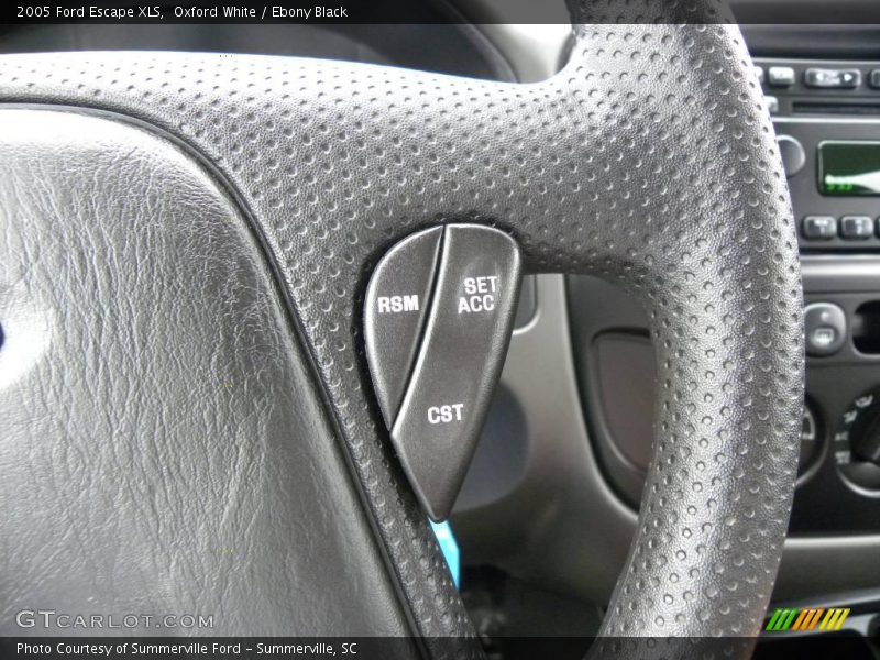 Oxford White / Ebony Black 2005 Ford Escape XLS