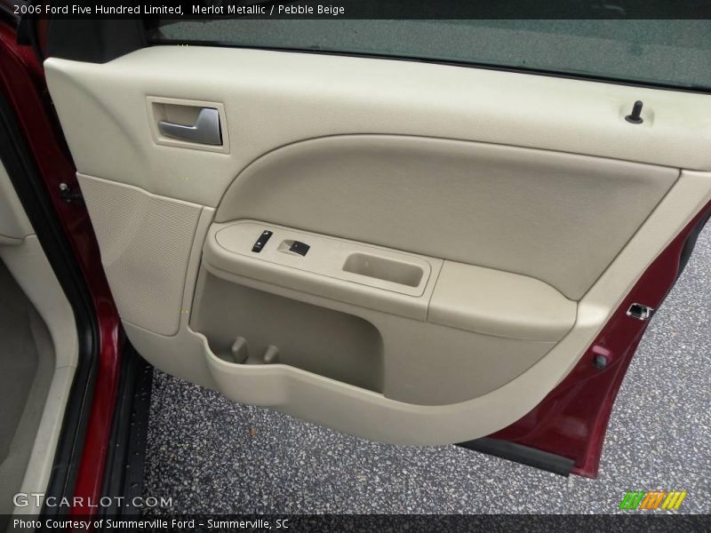 Merlot Metallic / Pebble Beige 2006 Ford Five Hundred Limited