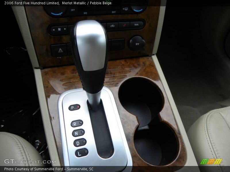 Merlot Metallic / Pebble Beige 2006 Ford Five Hundred Limited