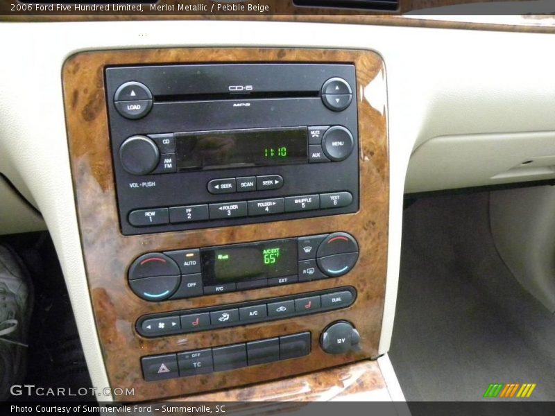 Merlot Metallic / Pebble Beige 2006 Ford Five Hundred Limited