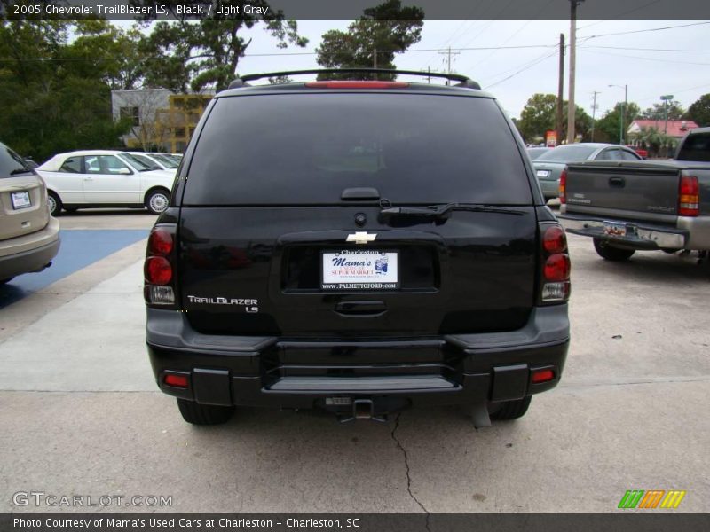 Black / Light Gray 2005 Chevrolet TrailBlazer LS