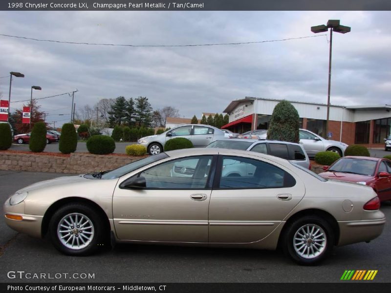 Champagne Pearl Metallic / Tan/Camel 1998 Chrysler Concorde LXi