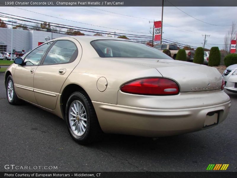 Champagne Pearl Metallic / Tan/Camel 1998 Chrysler Concorde LXi