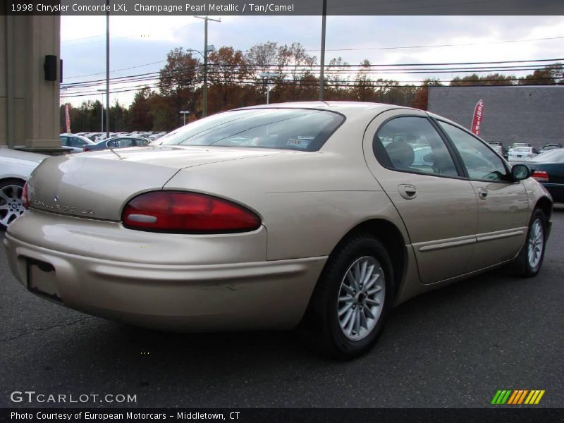 Champagne Pearl Metallic / Tan/Camel 1998 Chrysler Concorde LXi