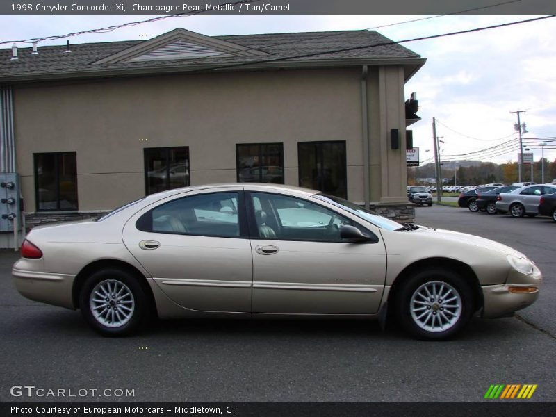 Champagne Pearl Metallic / Tan/Camel 1998 Chrysler Concorde LXi
