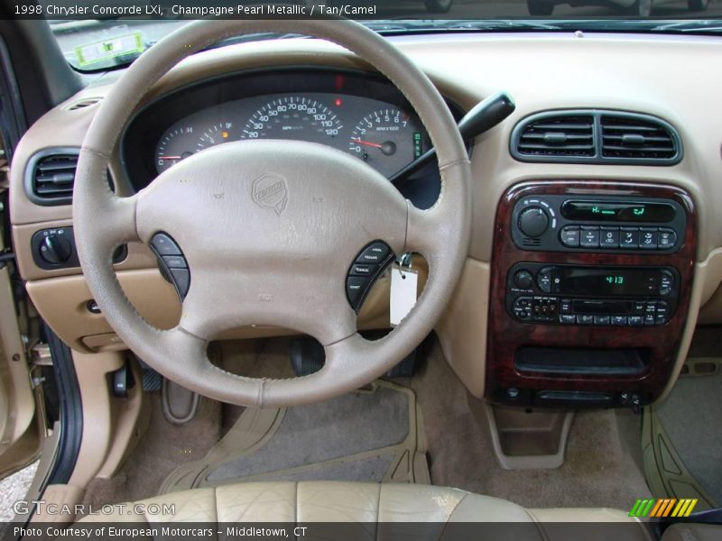 Champagne Pearl Metallic / Tan/Camel 1998 Chrysler Concorde LXi