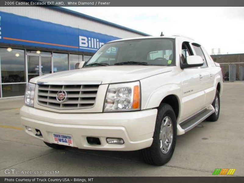 White Diamond / Pewter 2006 Cadillac Escalade EXT AWD