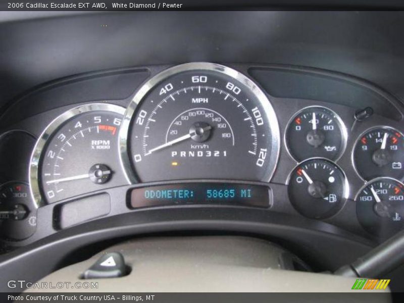 White Diamond / Pewter 2006 Cadillac Escalade EXT AWD
