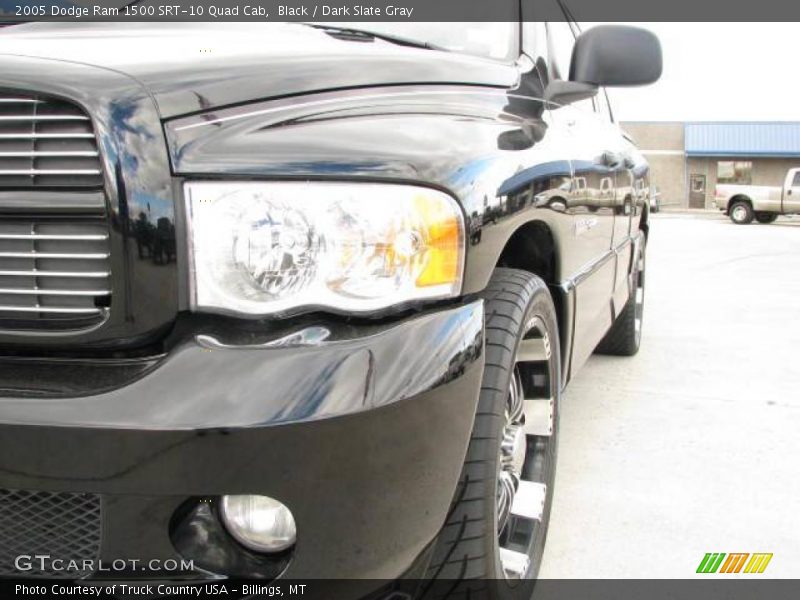 Black / Dark Slate Gray 2005 Dodge Ram 1500 SRT-10 Quad Cab