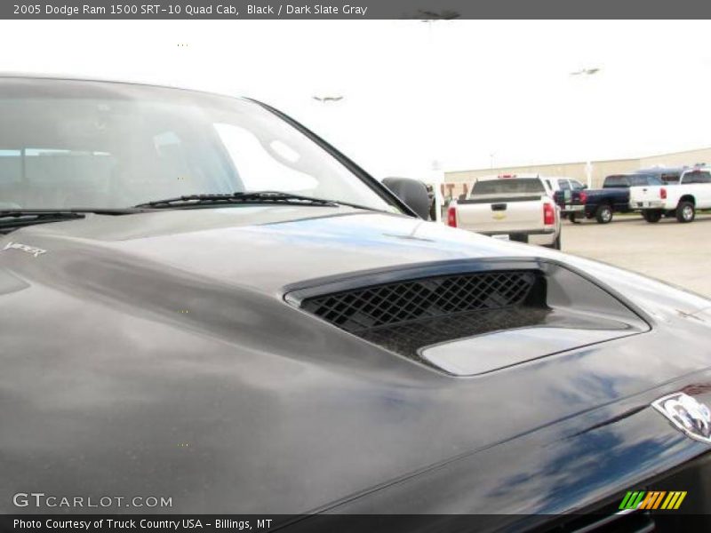 Black / Dark Slate Gray 2005 Dodge Ram 1500 SRT-10 Quad Cab