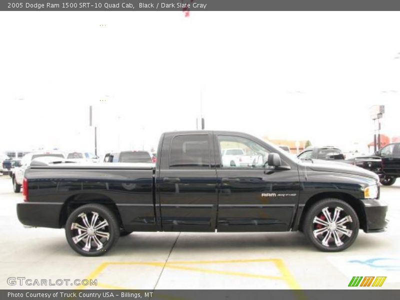 Black / Dark Slate Gray 2005 Dodge Ram 1500 SRT-10 Quad Cab